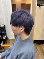 テーラヘアー 湘南台店(TELA HAIR) マッシュウルフ×ヴァイオレットカラー