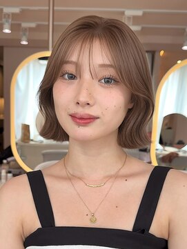 サンドイエナ 横浜店(sand yena) 多毛さん向け大人くびれボブ