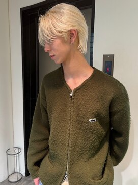 メンズペレ 渋谷(MEN'S PELE) MEN’S HAIR/サーフカール/刈り上げセンターパート/渋谷