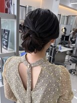 ザザ ZA/ZA 茗荷谷 茗荷谷駅/茗荷谷/結婚式へア/シニヨンヘア/ヘアセッ ト