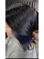 アリカ(arika)&nbsp;結んだらバレないインナーカラー◎