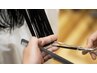 1ヶ月以内再来店限定 カット+ヘアカラー(ロング料金別途)