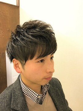 メンズヘアサロン ルーモ ショートマッシュ