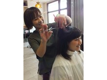 ルーバーブヘアー(Rhubarb hair)