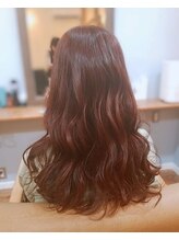 ヘアールームリコ(Hair Room Lico.) レッド+オレンジカラー★