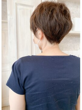 キャアリー(Caary) 福山ショートヘア/ベリーショート人気Caary丸みハンサムショート