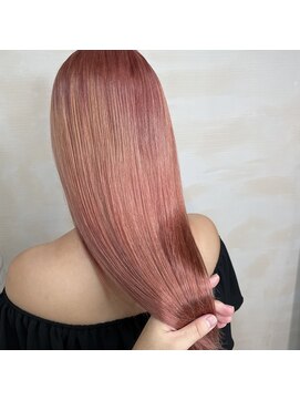 アンククロス 表参道(ANKH CROSS) ハイトーンピンクベージュ