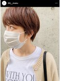 秋のオレンジブラウン