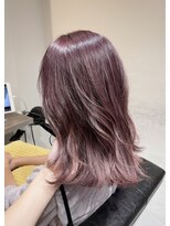 チョビー 銀座(chobii)&nbsp;ピンクベージュ/艶カラー/ピンクヘア/グラデーションカラー/tomo