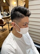アヴァンス 天王寺店(AVANCE.) MEN'S HAIR フェード×サイドパート