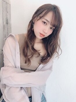 アンドヘアー(&hair)の写真/【カット+クオライン縮毛矯正+スチームトリートメント¥17400】ずっと触れていたくなるやわらかさへ―。