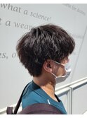 10代20代30代マッシュパーマ
