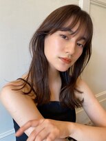 エイン(EYN) くびれミディ×フェイスレイヤーカット/20代/30代/春夏