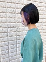 プチメゾントウキョウ(Petit Maison Tokyo)&nbsp;バイオレットカラー_フェイスフレーミング