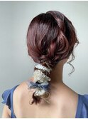 hair arrange × リボンアレンジ