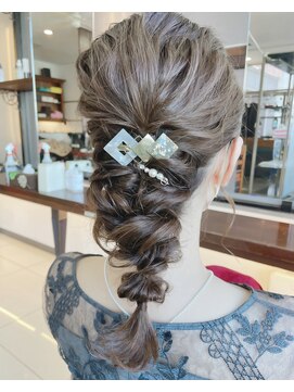 ルッカヘアー(LUCCA HAIR'S) 編みおろしヘアセット