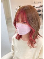 ナシラ(NASHIRA)&nbsp;ヘムライン×インナーカラー