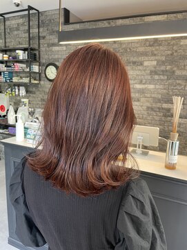 ディア(Dia) 春先取り♪レッドブラウンで艶髪カラー♪