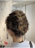 結婚式ヘアアレンジ