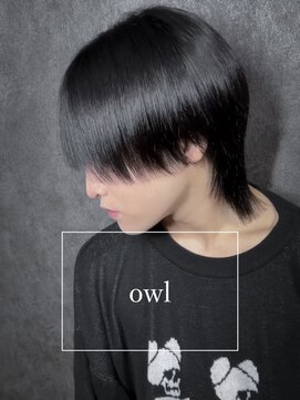 シースルーマッシュウルフ×ジェンダーレス×ストレートパーマ