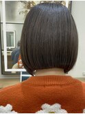 ミニボブ オリーブベージュ