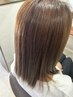 髪質改善＋縮毛矯正＋カット＋浄水洗髪　￥21300→￥19800
