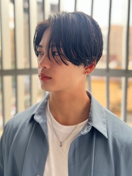 デュー 栄(DEW) 【DEW】韓国風ストレートセンターパート/カルマパーマ