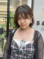 サンド 大阪梅田(sand)&nbsp;hegi__sand/ボブ/ショート/韓国風/前髪カット[大阪梅田]