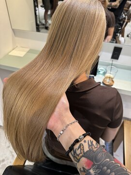 トレス(TRESS) ケアブリーチダメージレスカラーブロンドベージュ