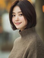 アルトリスト(Altruist Aging×HAIR&SPA)&nbsp;★ダークアッシュ大人ガーリーボブ着物似合わせカット/髪質改善