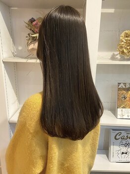 シャルムバイサラ(charme by sarah)の写真/【岡山駅すぐ】こだわりの髪質改善トリートメントで、今までにない美髪へ！ダメージを最小限に抑えます＊
