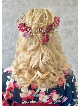 スタイル 横浜(STYLE) 結婚式お呼ばれ編みおろし／ヘアセット/カチモリ/アレンジ