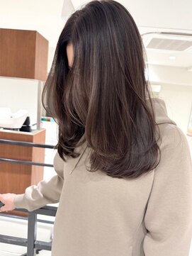 ジルブラン 京都(JIL BLAN) ハイライトバレイヤージュダブルカラーケアブリーチ20代30代