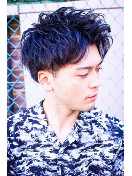 グランアージュ 北千住(grandage) アップバングの束感メンズショート/grandage北千住