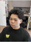 サーフカール×オールバック