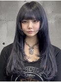 レイヤーカット/ネイビー［名古屋名駅］