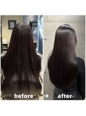 髪質改善/縮毛矯正/美髪/艶髪/弱酸性縮毛矯正/美髪ストレート