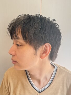 ヘアーアンドグルーミング ヨシザワインク(HAIR&GROOMING YOSHIZAWA Inc.) メンズビジネスミディアムスタイル理容室眉毛カット好印象爽やか