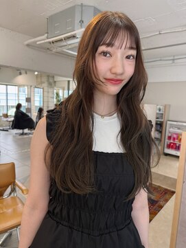 ローレン(LOREN) 透明感髪質改善ベージュダブルカラーミルクティーグレージュ