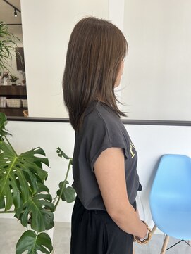 エミュ(emu.) 【ちらちら白髪カバー】カーキベージュ