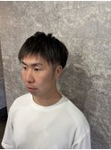 ツーブロショート