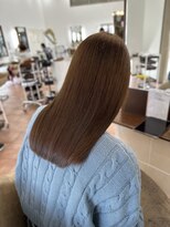 オブジェ ナチュレ(OBJE’T nature) オリーブブラウン×髪質改善カラー【出水裕大】