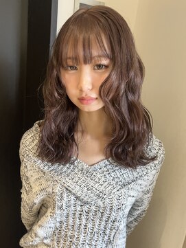 シピ バイ ブレス(shipi. by brace) ミルクティーベージュ/ブリーチリタッチ/中明度カラー