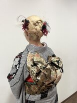 アクティフ(actif) 成人式着付け リボンヘア