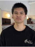 刈らないベリーショート/アップバング/ビジネスヘア