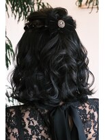 ジーン カットクラブ レディース(GENE CUTCLUB Lady's)&nbsp;ハーフアップカールアレンジメント