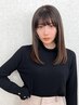 11周年記念<自然サラ艶髪へ>縮毛矯正のみ(シャンプーブロー別)¥17600→¥7700
