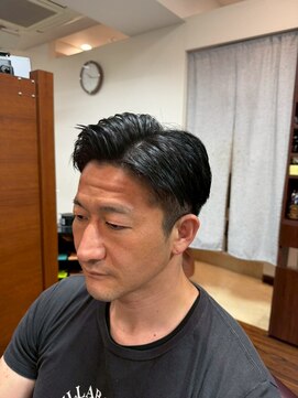 ケースタイル ヘアスタジオ 神保町店(K STYLE HAIR STUDIO) フェザーパーマ/メンズパーマ/束感/ツーブロック/理容室