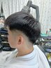 【2回目以降メンズ支持◎】カット+シェービング+眉カット+血行促進スパ¥6000