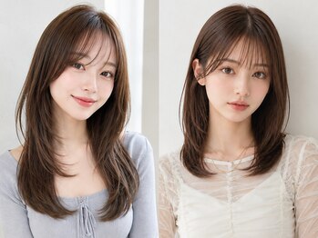 イロウ 天神大名店(IROW)の写真/《カット＋カラー＋TR￥5,980》なりたい雰囲気やお顔立ちに合わせたレイヤーカットが口コミ高評価の美容院
